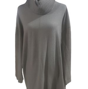 Lulu's Autumn Daze Cowl Neck (M) NWT Olive